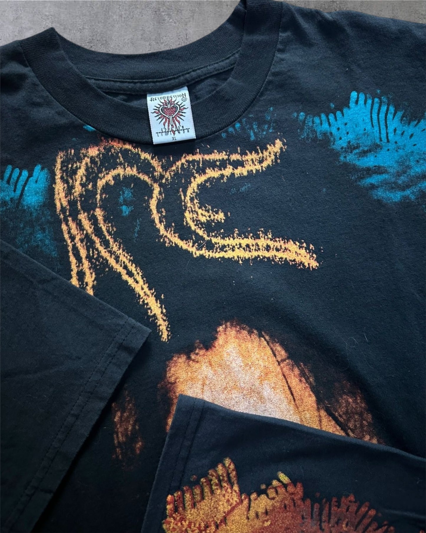 The Cure 90s Mexican Resurreccion tag XL
