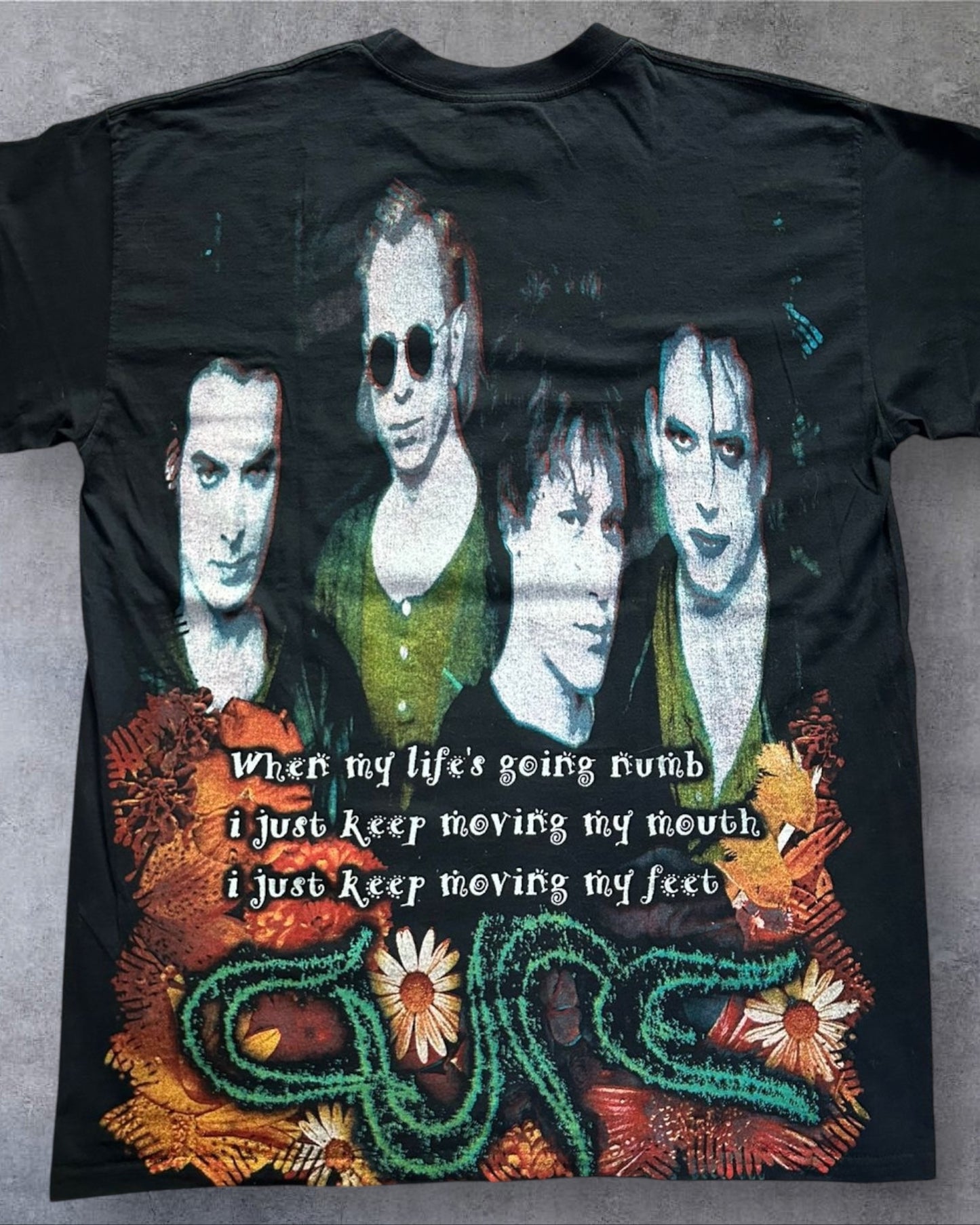 The Cure 90s Mexican Resurreccion tag XL