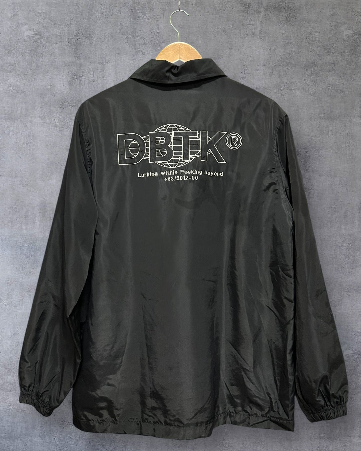 Men’s Black DBTK Windbreaker Jacket