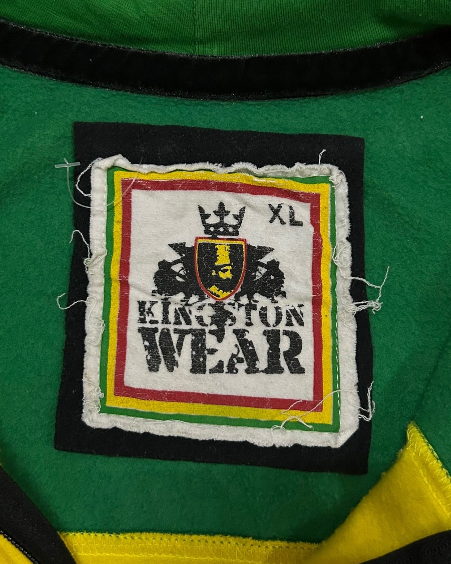 Kingston Wear Rasta Hoodie XL