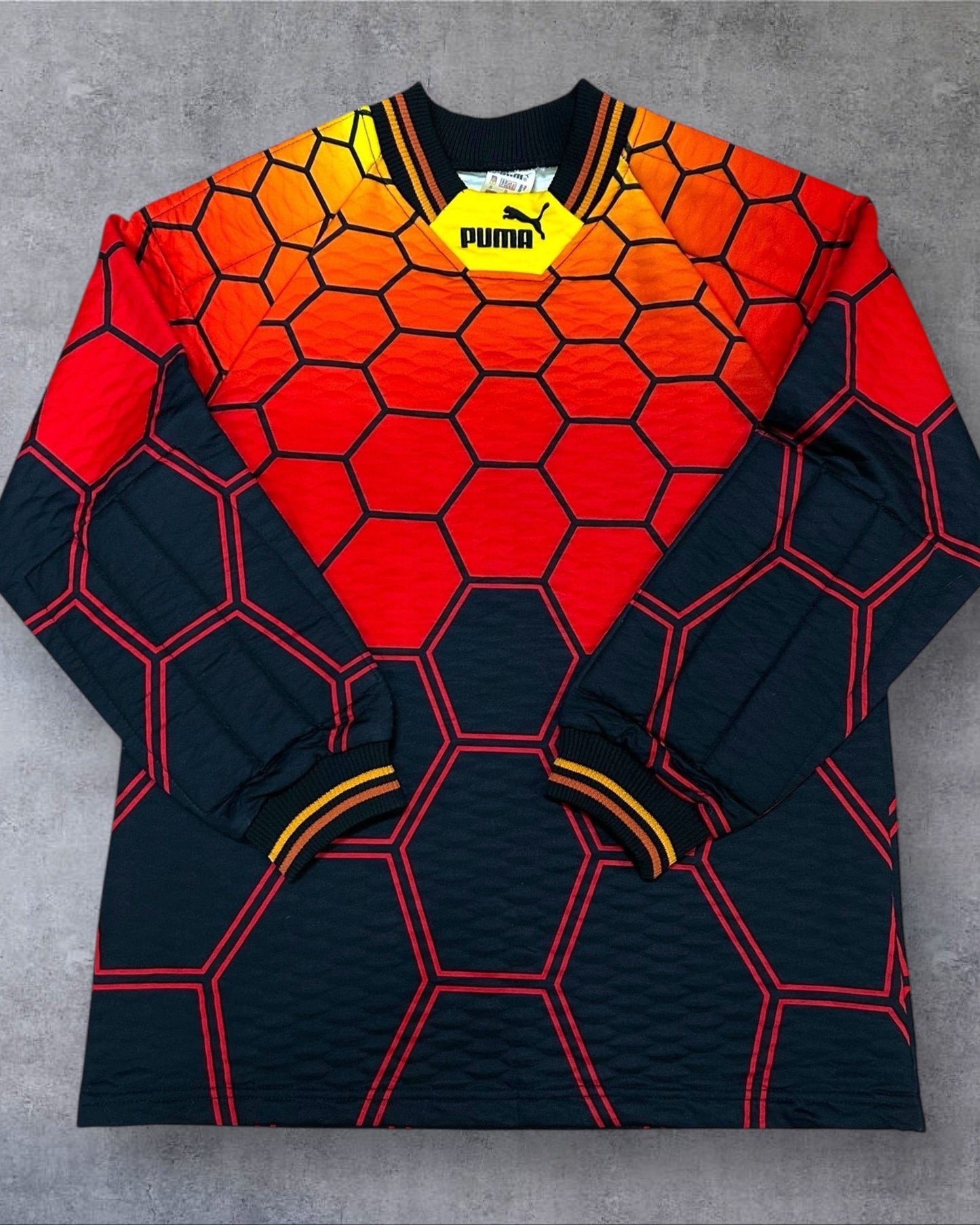 Puma Vintage 90’s Goalkeeper Longsleeve Soccer Jersey Large
