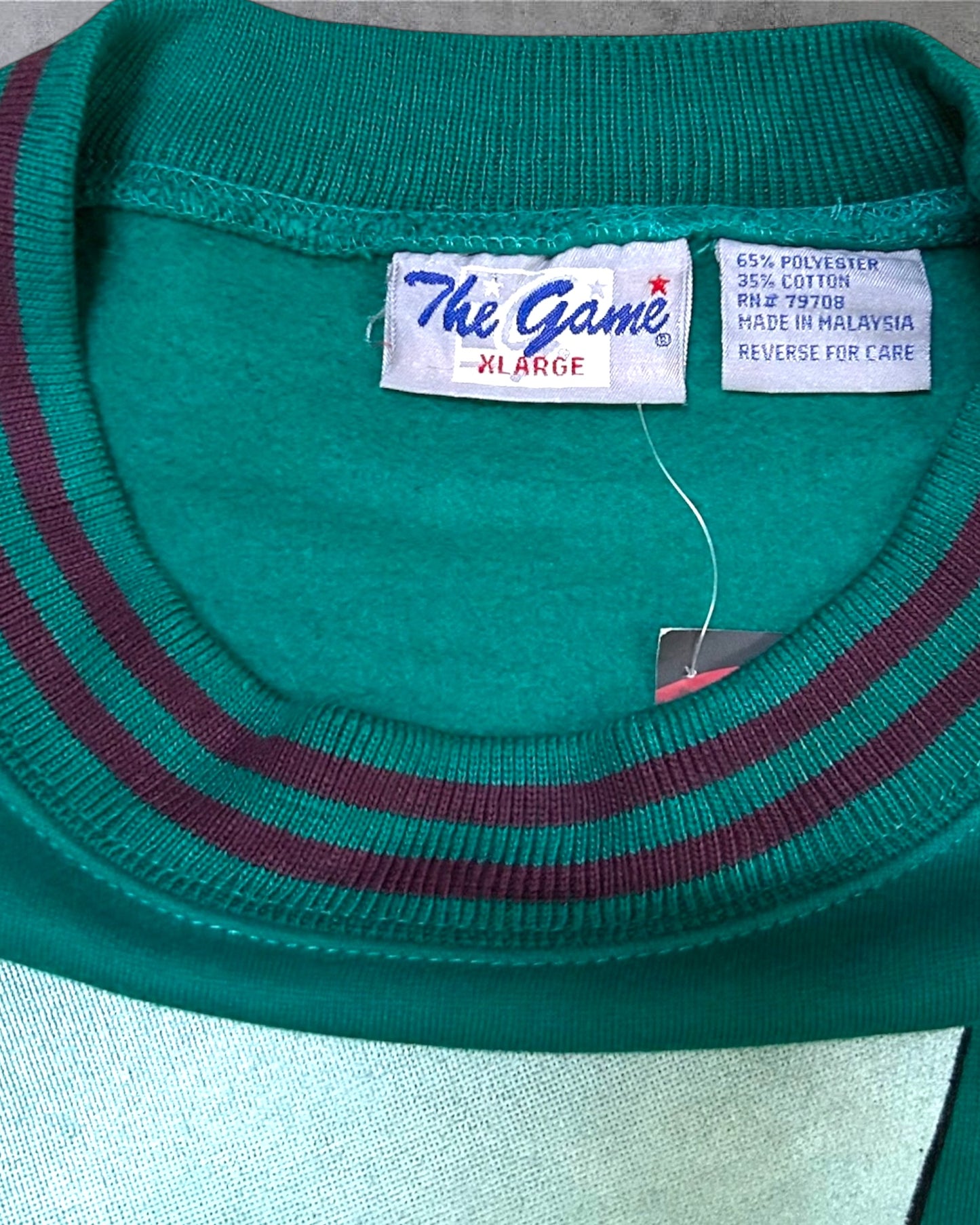 Vintage 90’s Charlotte Hornets NBA Crewneck XXL