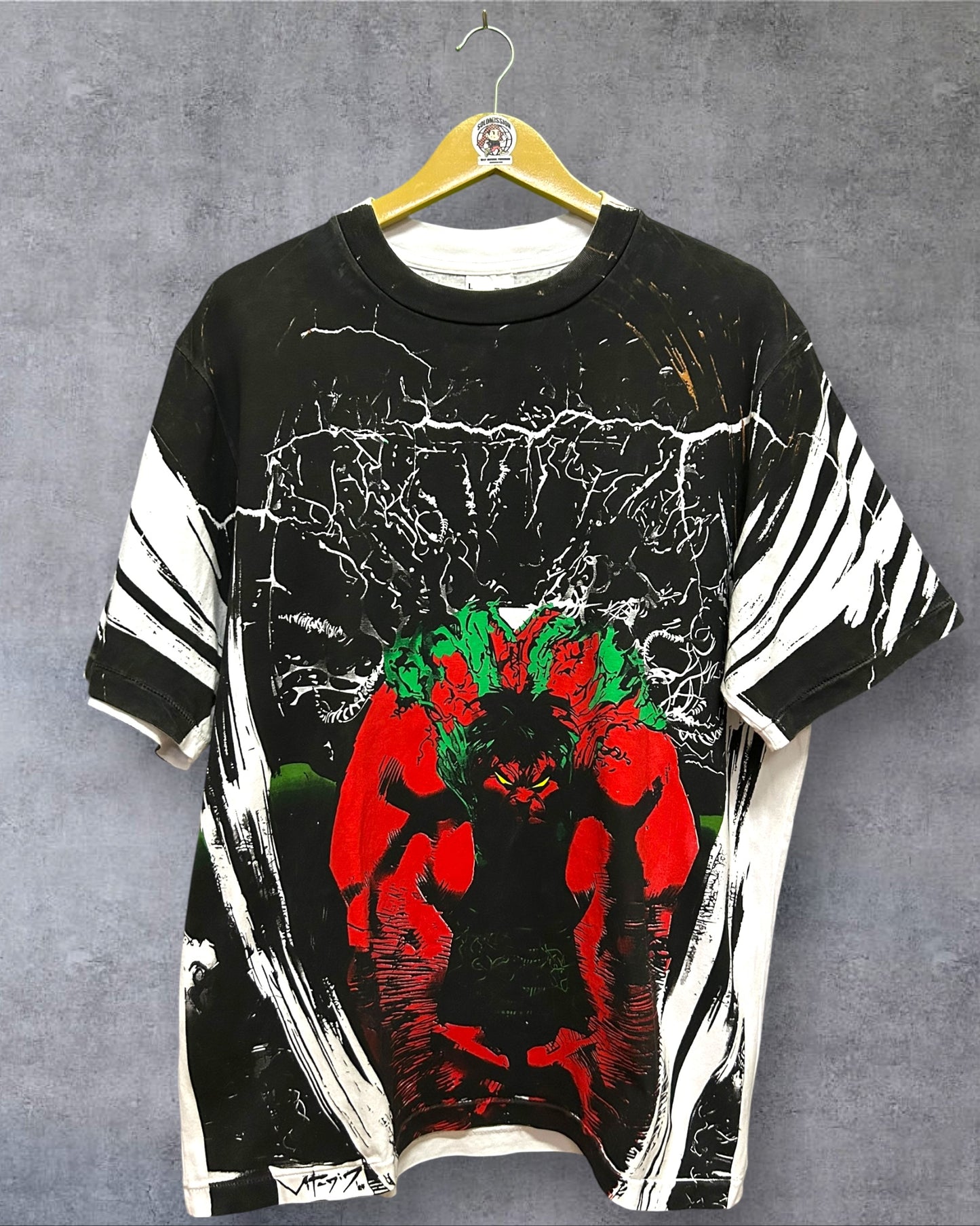 Vintage Vitamin Red Hulk “The Breaker Of Worlds” Large