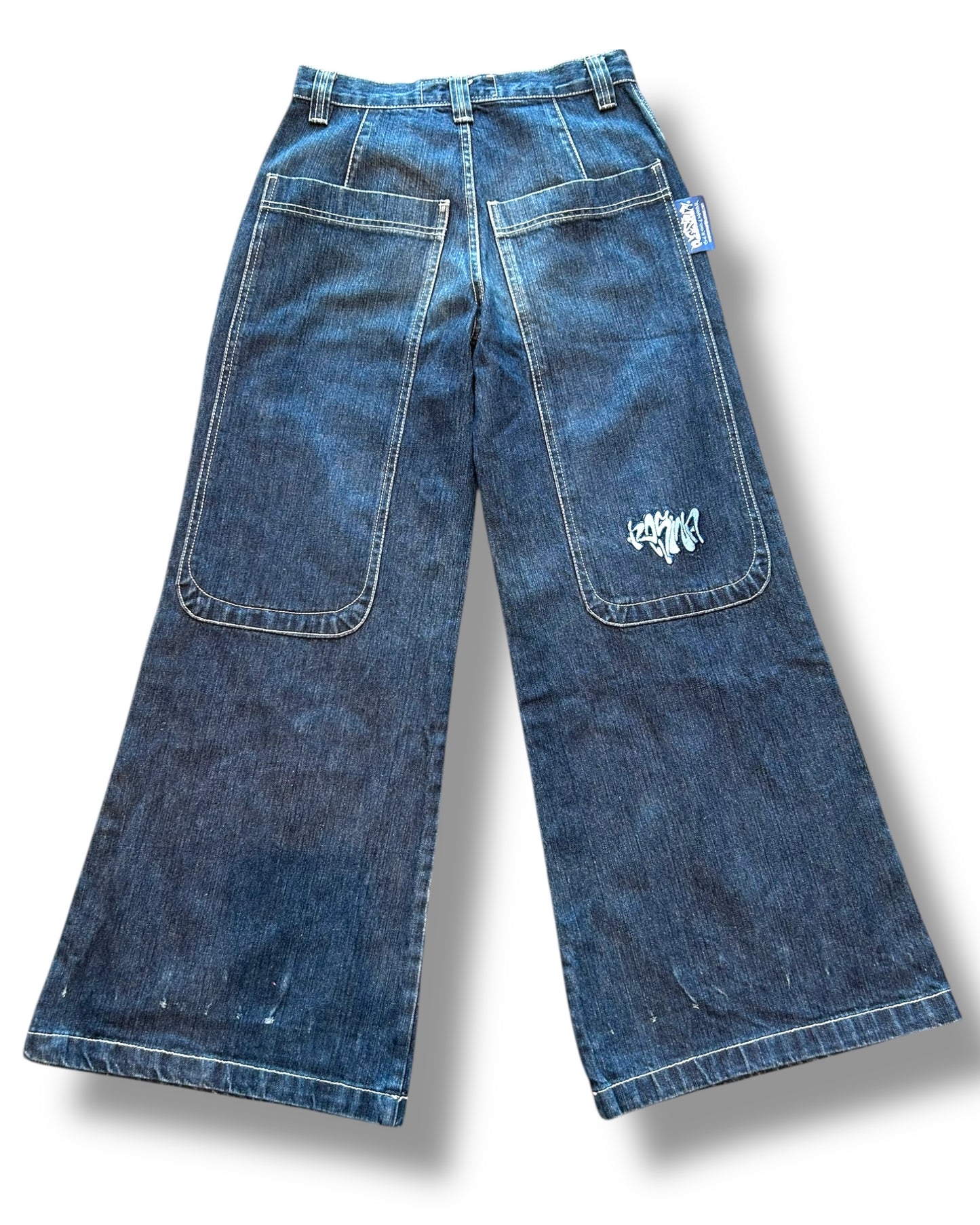 Y2k Resina Streetwear Women’s Baggy Denim Pants Size 26 to 28