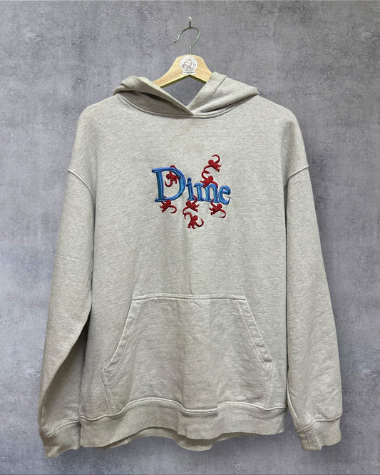 Dime Grey Monke Hoodie Medium to Large