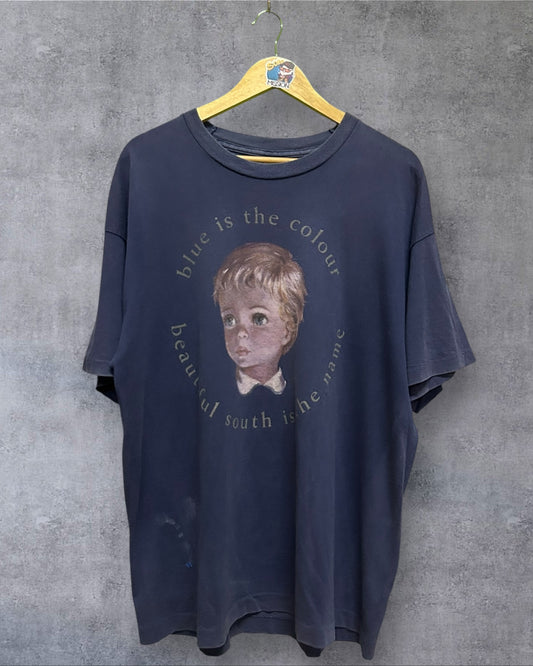 Vintage 1996 The Beautiful South - Blue is the Colour Tour Shirt XL