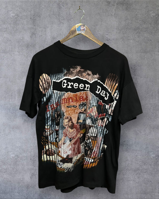 Vintage 90’s Green Day Insomniac Large on Tag