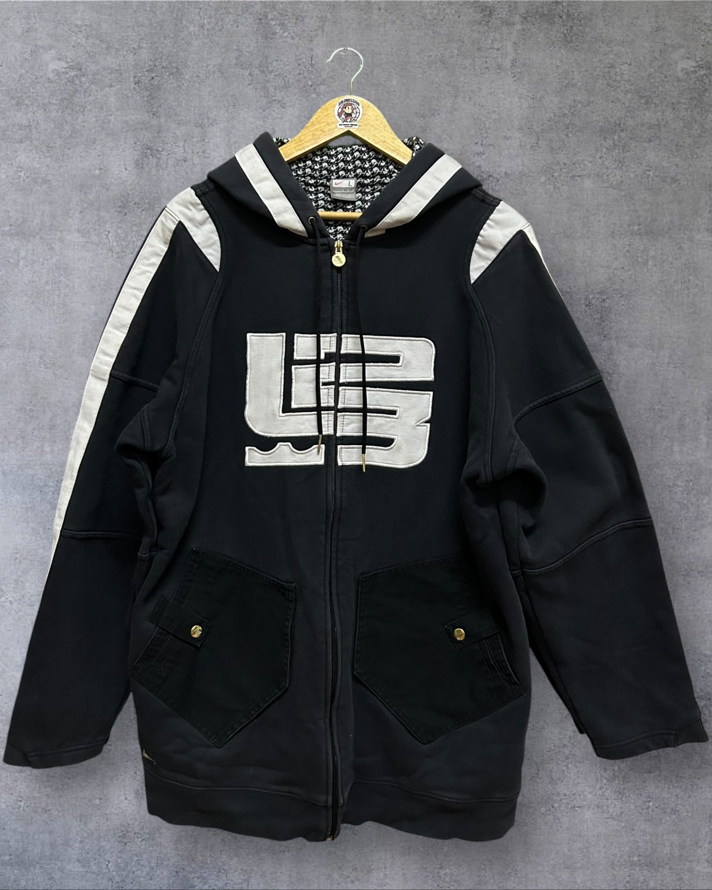 Nike Lebron James Hoodie Jacket Large to XL