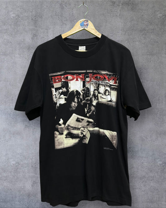 1995 Bon Jovi Crossroads Album Shirt Large