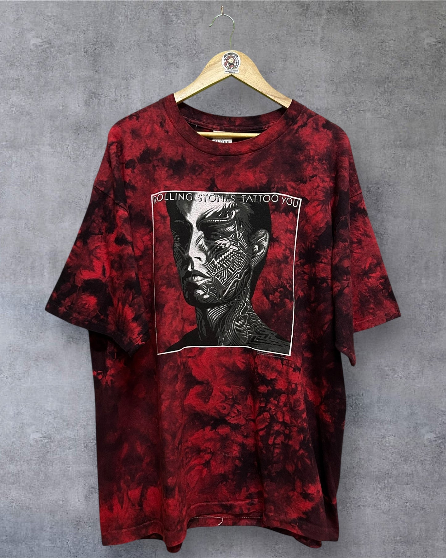 2004 Rolling Stone Tattoo You Tie Dye XL