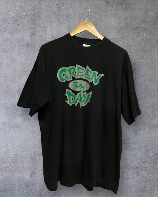 Vintage 2002 Green Day Euro Dookie Tour Shirt XL