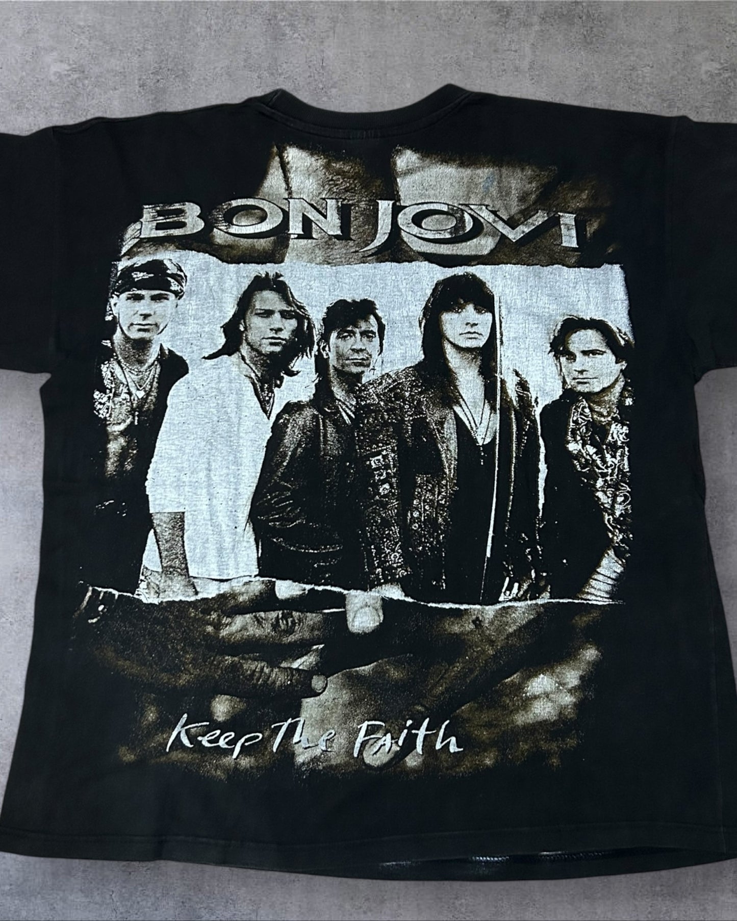90’s Euro Bon Jovi “Keep the Faith” XL