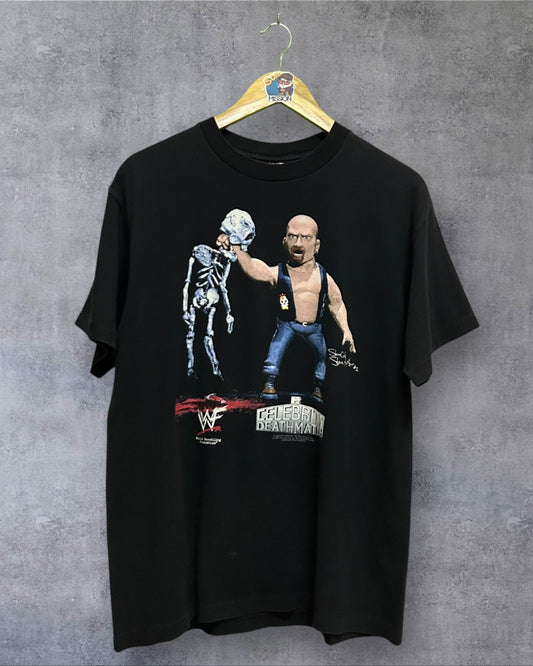 Vintage 90’s Celebrity Death Match Stone Cold Austin WWE Large