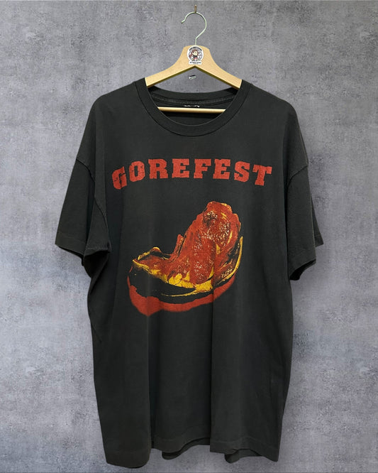 1995 Gorefest Heart Soul Fire Band Tee XL