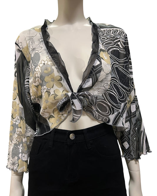 Sheer Wrap Top Small to Medium