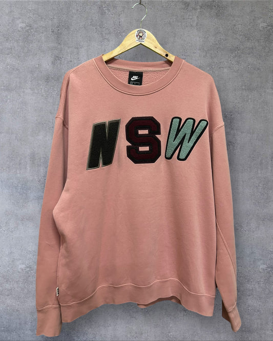Nike Sportwear NSW Crewneck Fleece Sweatshirt Large to XL