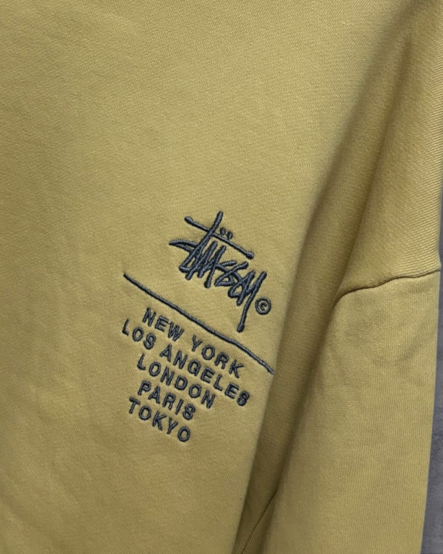 Stussy City Embroidery Stack Crewneck XL to 2XL