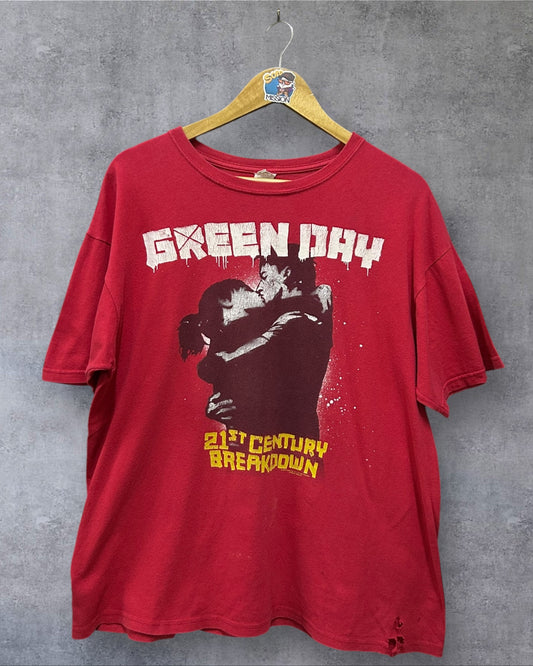 2010 Green Day 21st Breakdown Tour Shirt Large