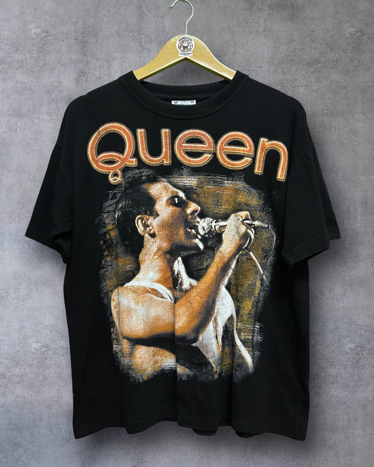 90s Queen Freddy Mercury Solo Euro Tag Medium to Large Boxy