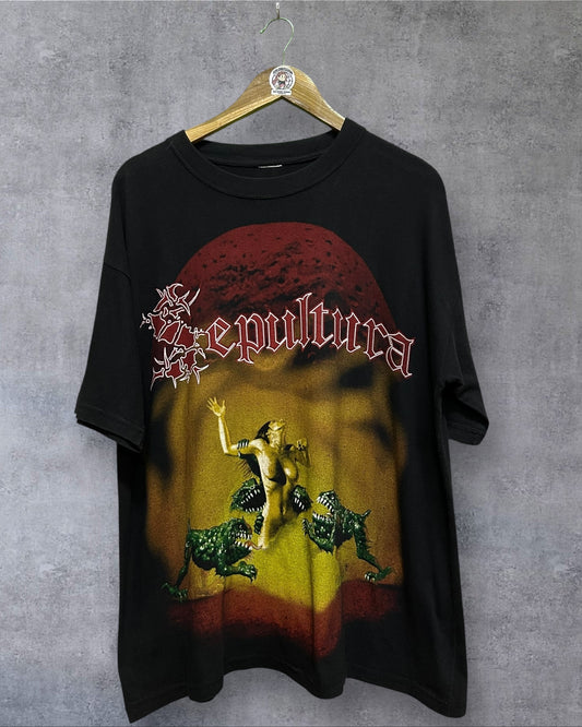 90s Sepultura “Beneath The Remains” Euro XL