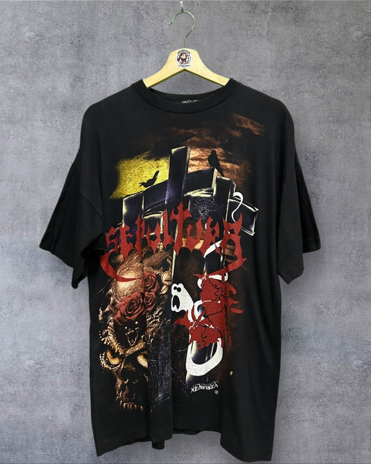 90s Sepultura “Chaos” Euro (Remove Empire Tag) Large