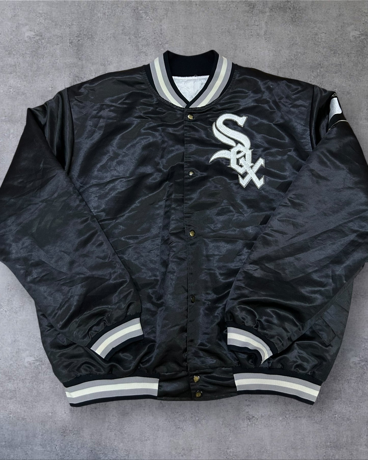 Vintage Starter Chicago White Sox First Generation Bomber Jacket XXL