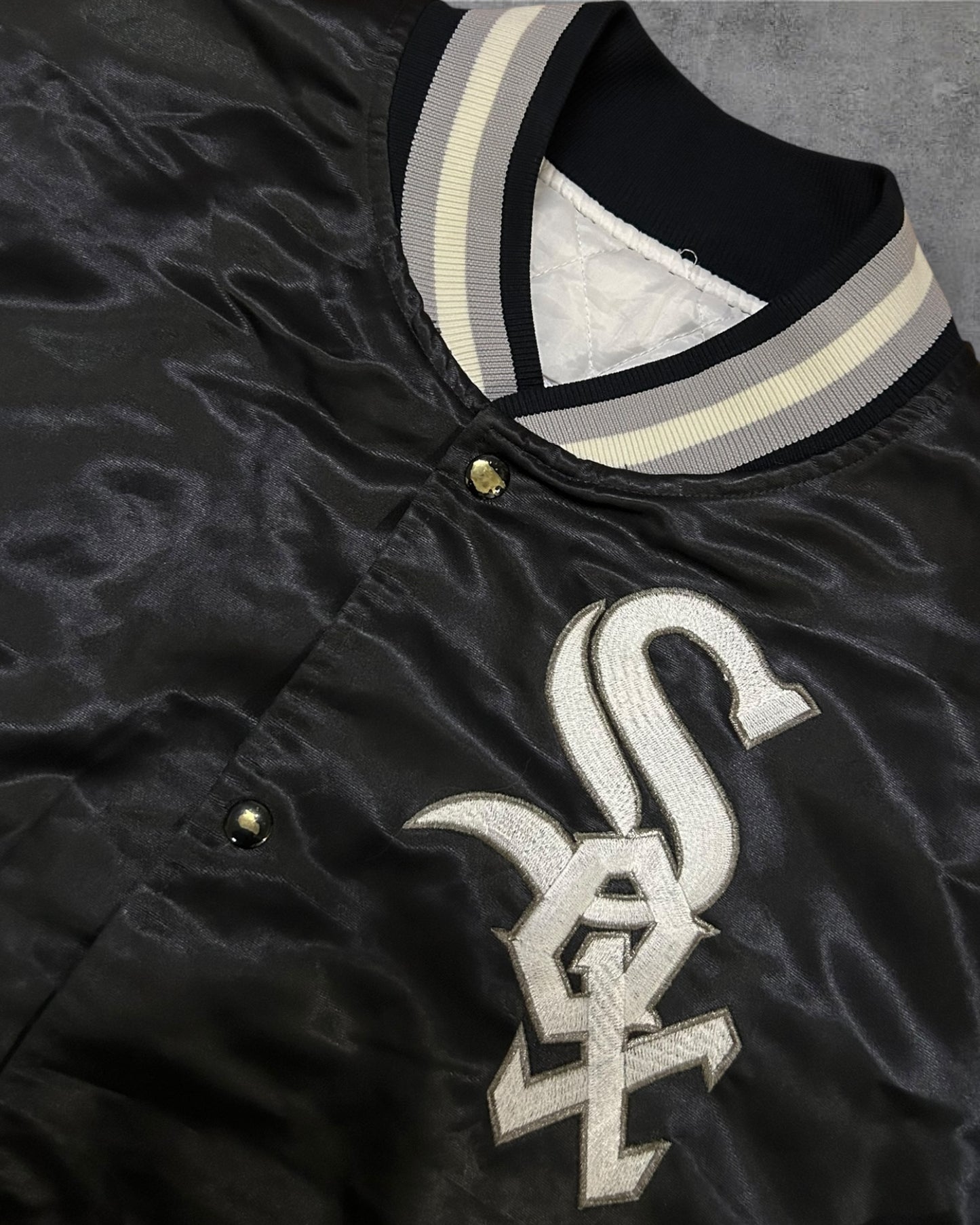 Vintage Starter Chicago White Sox First Generation Bomber Jacket XXL
