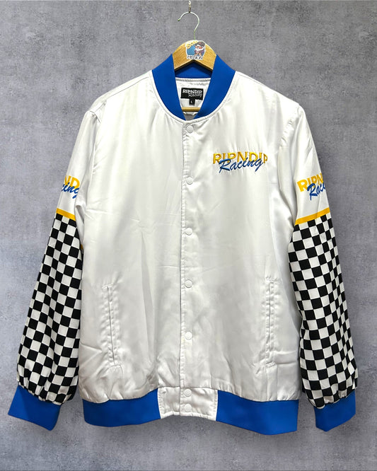 Ripndip Speedy Racing Poly Varsity Jacket Large to XL
