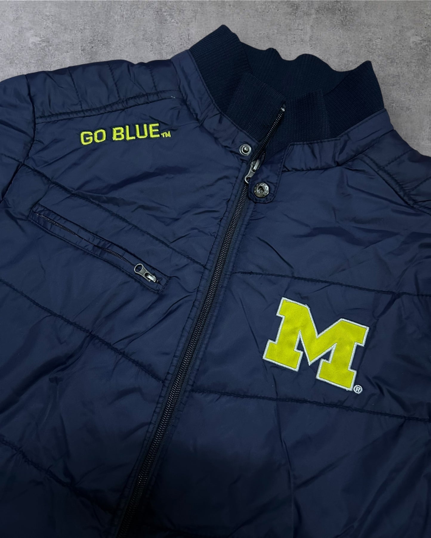 Mitchigan Puffer Jacket Medium to Large