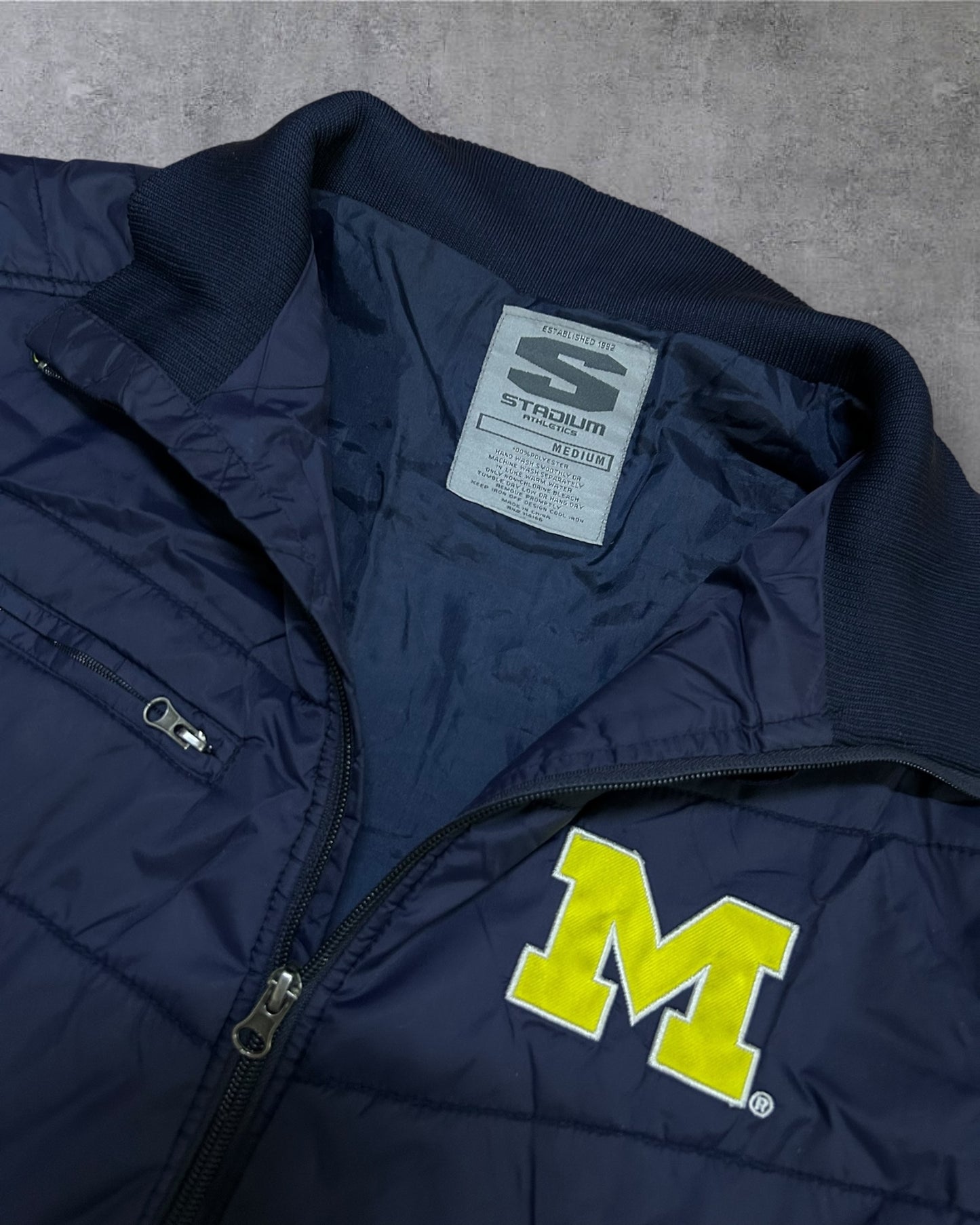 Mitchigan Puffer Jacket Medium to Large